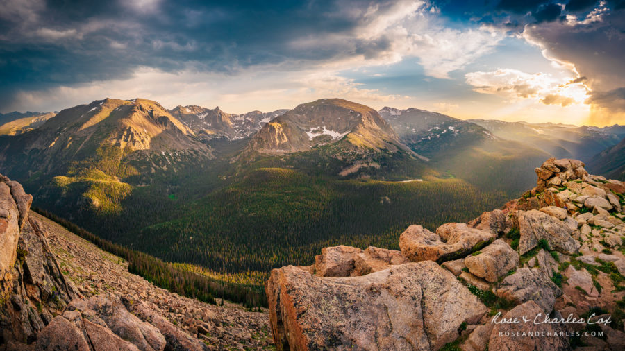 Photo of the Day – Stormy Evening in Rocky Mountain (+Pano)