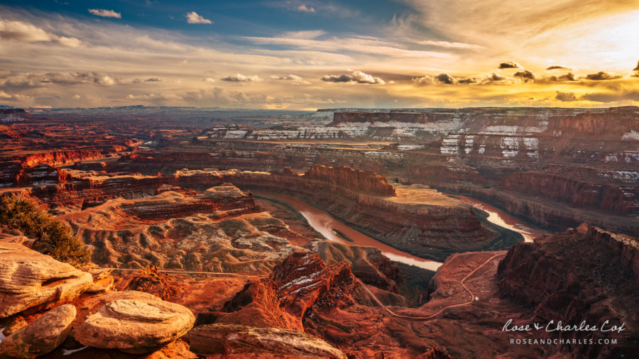 Photo of the Day – Winter Sunset at Dead Horse Point