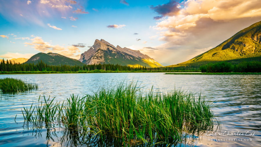 Photo of the Day – Mt. Rundle and Vermillion Lakes
