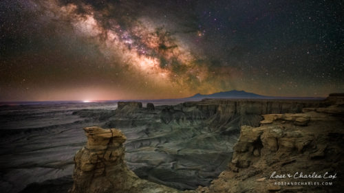 Milky Way From Moon Overlook, Southern Utah