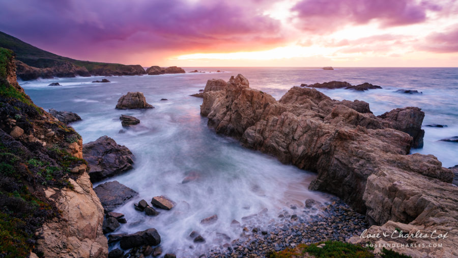 Photo of the Day – Sunset at Painters Point, Garrapata State Park, CA